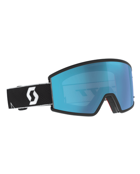 Scott Goggle Ambit Compact AMP - Black/White AMP Aurora Green Chrome S1 - Goggles - Alpingaraget