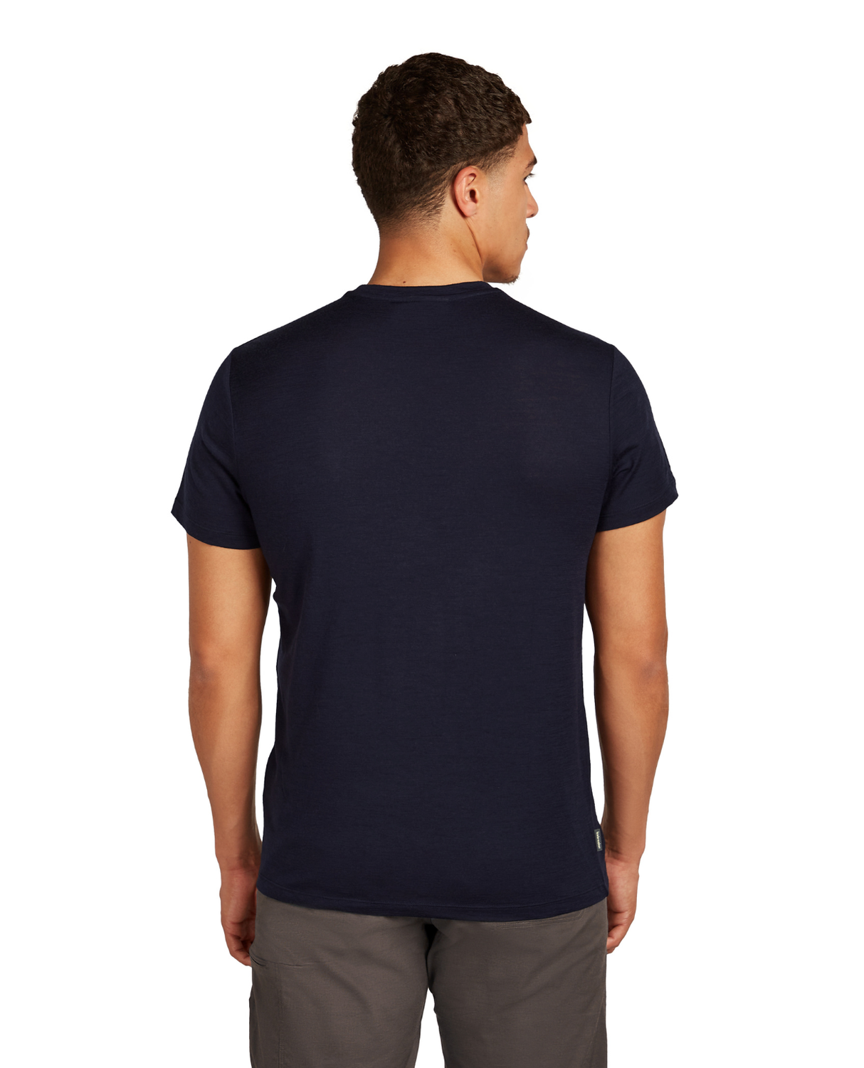 Icebreaker Men Merino 150 Tech Lite SS Tee Bear Tour - Midnight Navy - Alpingaraget