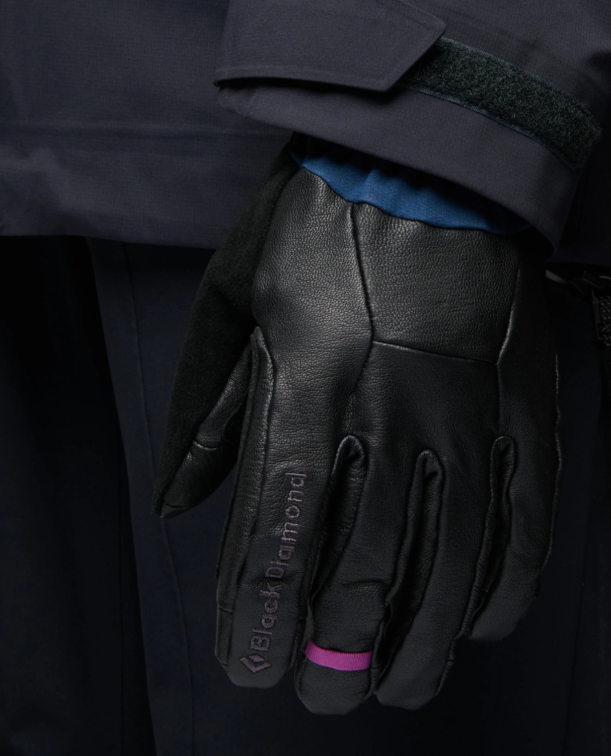 Black Diamond Tour Pro Gloves - Black-Indigo