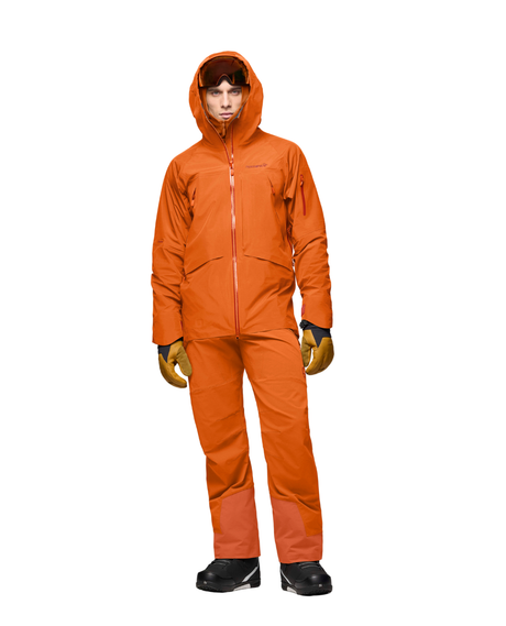 Norröna Men møre Gore-Tex Jacket - Gold Flame - Alpingaraget