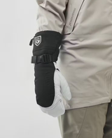 HESTRA Army Leather Extreme Mitt - Black/Offwhite - Alpingaraget