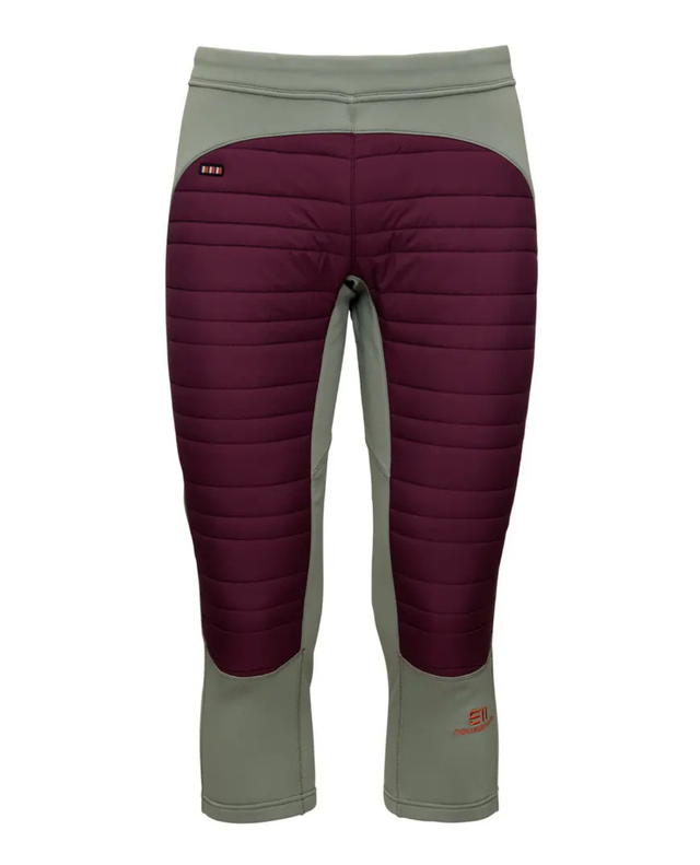 Elevenate Womens Fusion Stretch Pants - Aubergine Blocked - Alpingaraget
