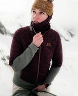 Elevenate Womens Fusion Stretch Jacket - Aubergine Blocked - Alpingaraget