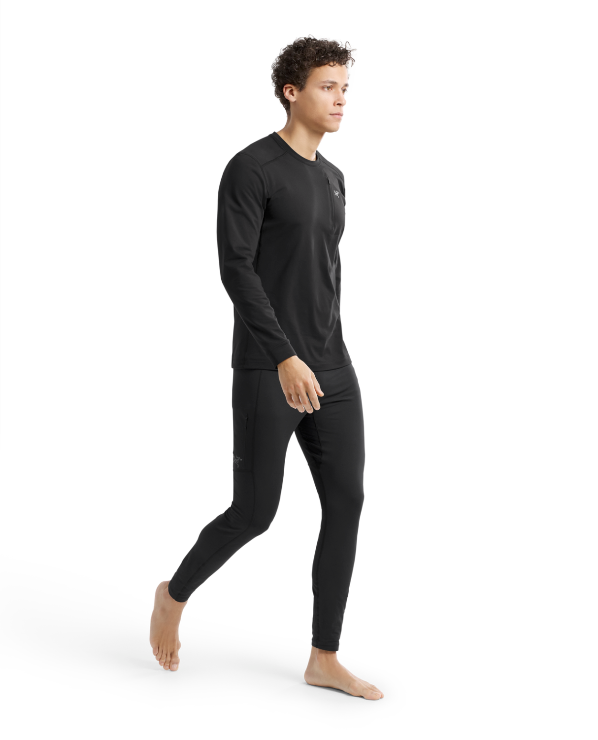 Arc'teryx Men Rho LT Bottom - Black - Alpingaraget