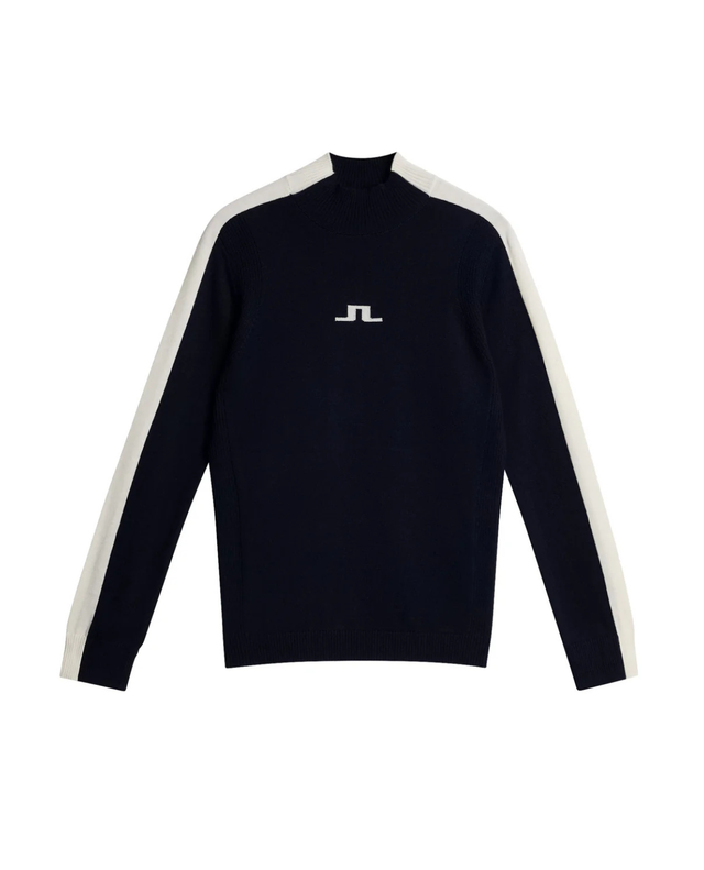 J.Lindeberg Women Adeline Knitted Sweater - JL Navy - Alpingaraget