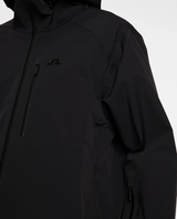 J.Lindeberg Men Solarcore Shell Jacket - Black - Alpingaraget