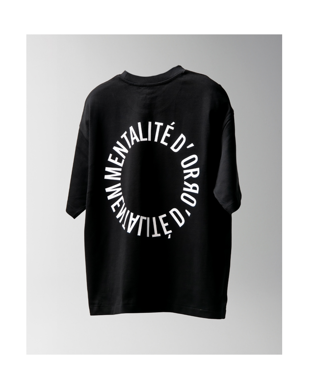 Mentalité d´Or Circle T-Shirt - Black - Alpingaraget
