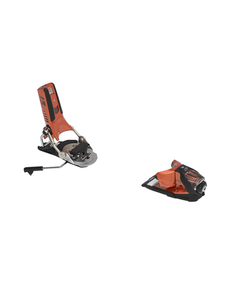 Look Pivot 13 2.0 GW - Orange Metal alpinbindning mot vit bakgrund.