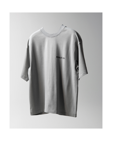 Mentalité d´Or Curve T-Shirt - Mist - Alpingaraget