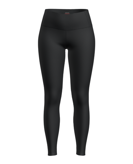 Icebreaker Women Merino 260 Tech High Rise Leggings - Black - Alpingaraget