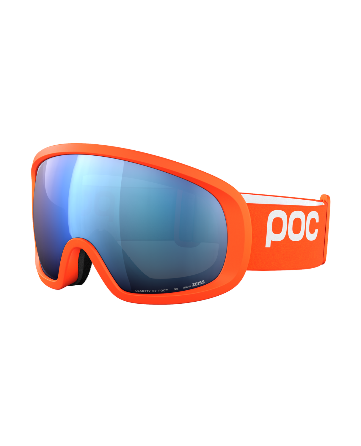 POC Fovea Mid - Zink Orange/Partly Sunny Blue - Alpingaraget