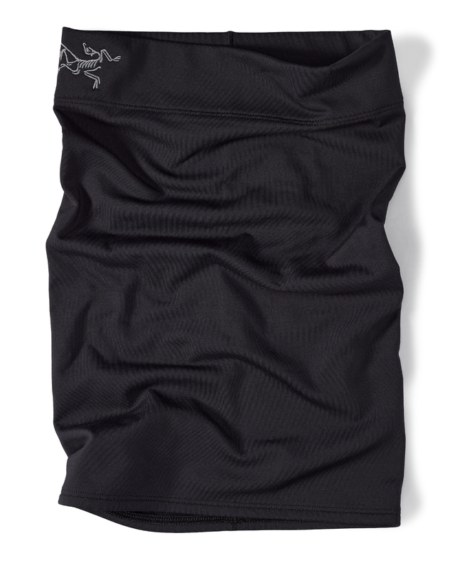 Arc'teryx Women Rho Neck Gaiter Long - Black - Alpingaraget