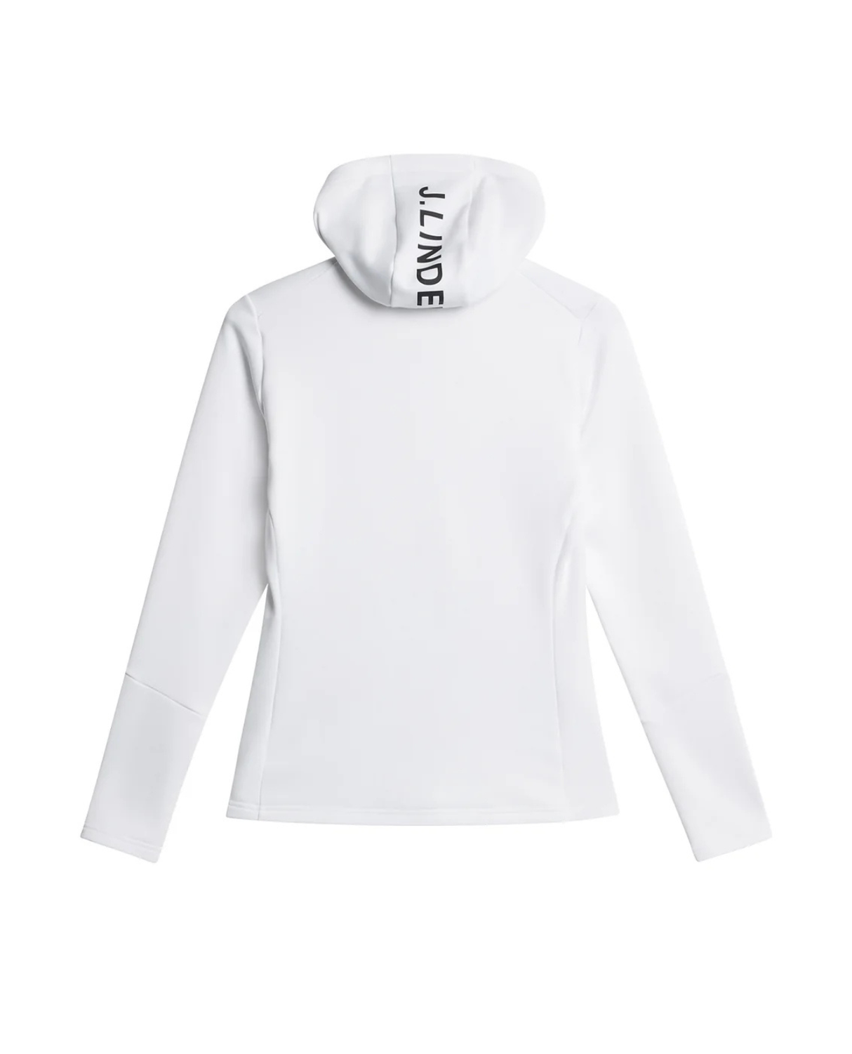 J.Lindeberg Women Aerialle Zip Hood - White - Alpingaraget