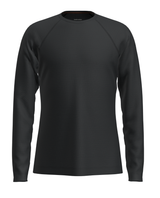 Icebreaker Kids’ Merino 200 Oasis Long Sleeve Crewe - Black - Alpingaraget