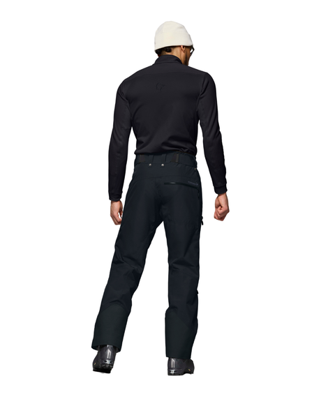 Norröna Men lofoten Gore-Tex Insulated Pants - Caviar Black - Alpingaraget
