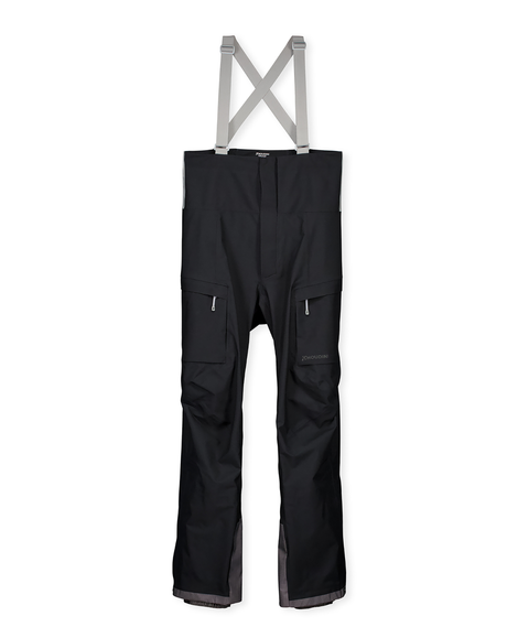 HOUDINI Womens Rollercoaster Bib Pants - True Black - Alpingaraget