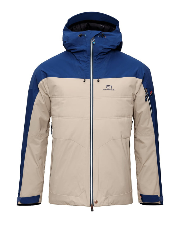 Elevenate Mens St Moritz Jacket - Ginger Beige - Alpingaraget