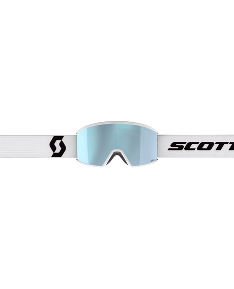 Scott Goggle Ambit AMP - Mineral White/Black, Ice Chrome S2 - Goggles - Alpingaraget