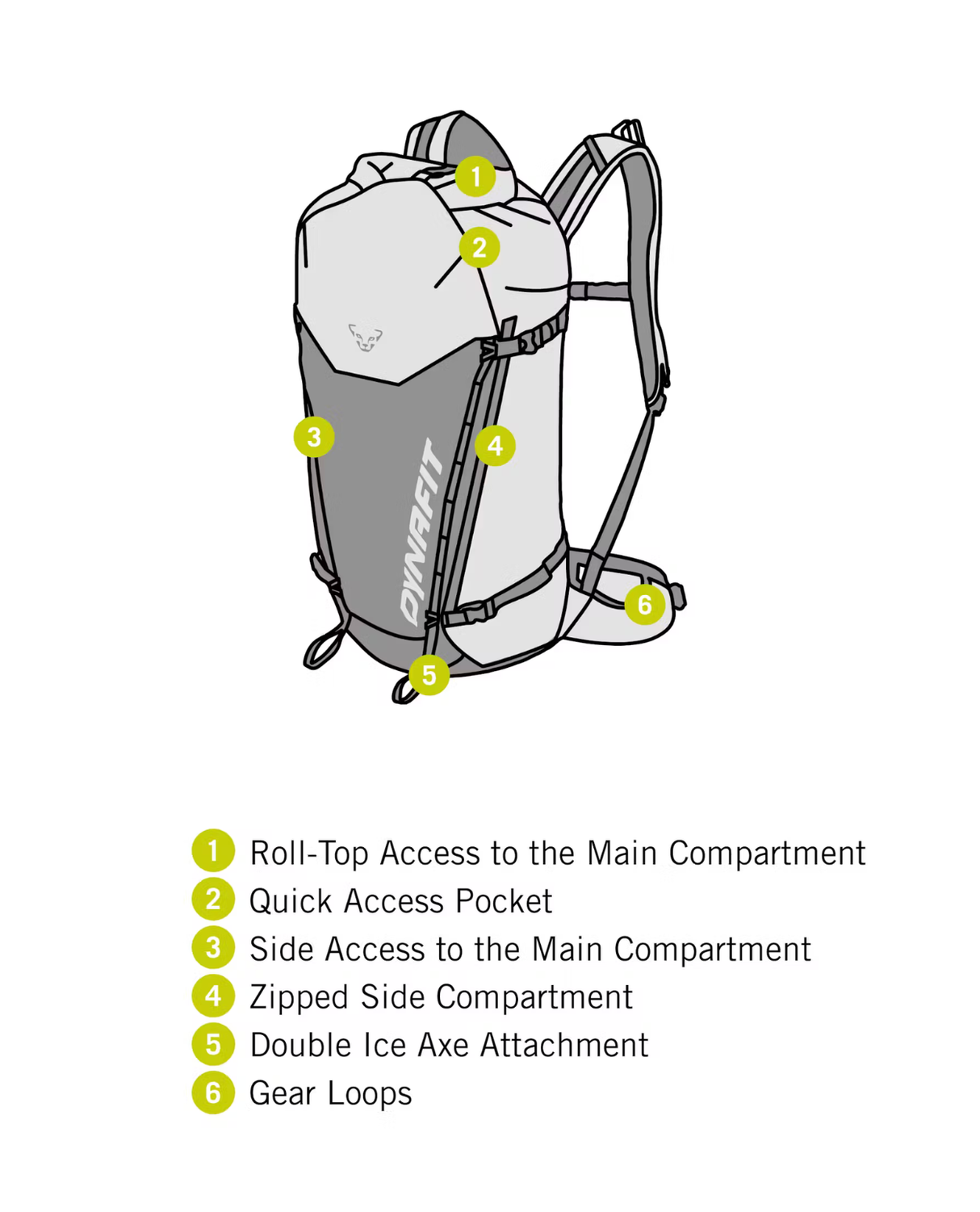 Dynafit Expedition 36 Backpack - Dawn/Black Out - Alpingaraget
