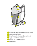 Dynafit Expedition 36 Backpack - Dawn/Black Out - Alpingaraget
