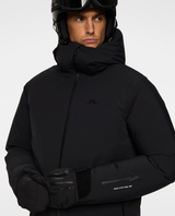 J.Lindeberg Men Oak Down Jacket - Black - Alpingaraget