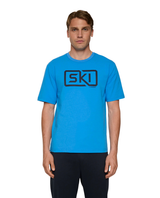J.Lindeberg Men Jayden T-shirt - Sonic Blue - Alpingaraget