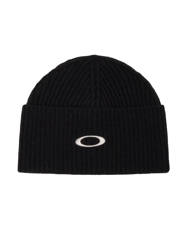 Oakley Ellipse Ribbed Beanie - Blackout - Alpingaraget