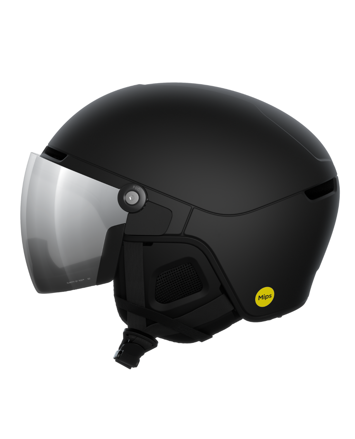 POC Obex Visor - Uranium Black Matt/Clarity Universal/Partly Sunny/Silver - Alpingaraget