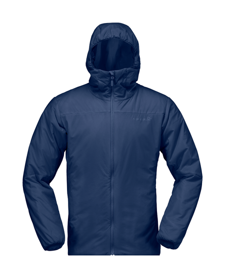 Norröna Men femund thermo60 Zip Hood - Indigo Night - Alpingaraget