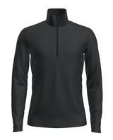 Icebreaker Men 200 Oasis Long Sleeve Half Zip - Black - Alpingaraget