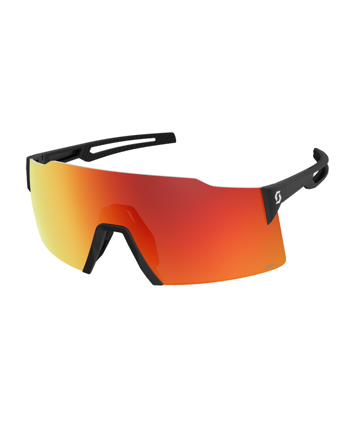 Scott Stride AMP - Black/Red Chrome - Alpingaraget