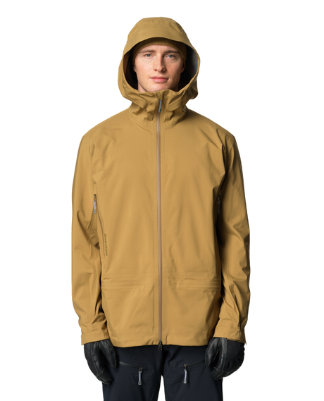HOUDINI Mens Ride Jacket - Greenish Gold - Alpingaraget
