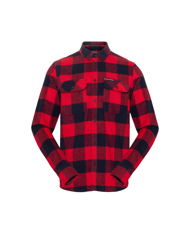 Sweet Protection Forester Flannel Shirt - Check Red - Alpingaraget
