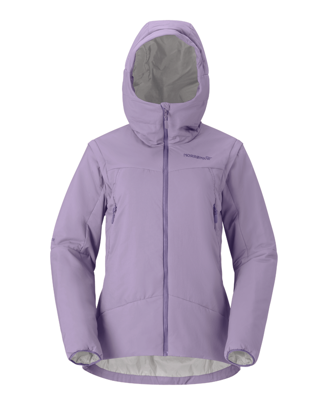 Norröna Women møre thermo60 aero100 Jacket - Purple Sage - Alpingaraget