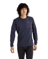 Arc'teryx Men Rho LT Crew Neck - Black Sapphire - Alpingaraget
