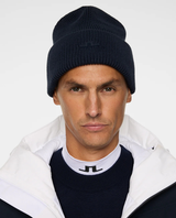 J.Lindeberg Karlos Beanie - JL Navy - Alpingaraget