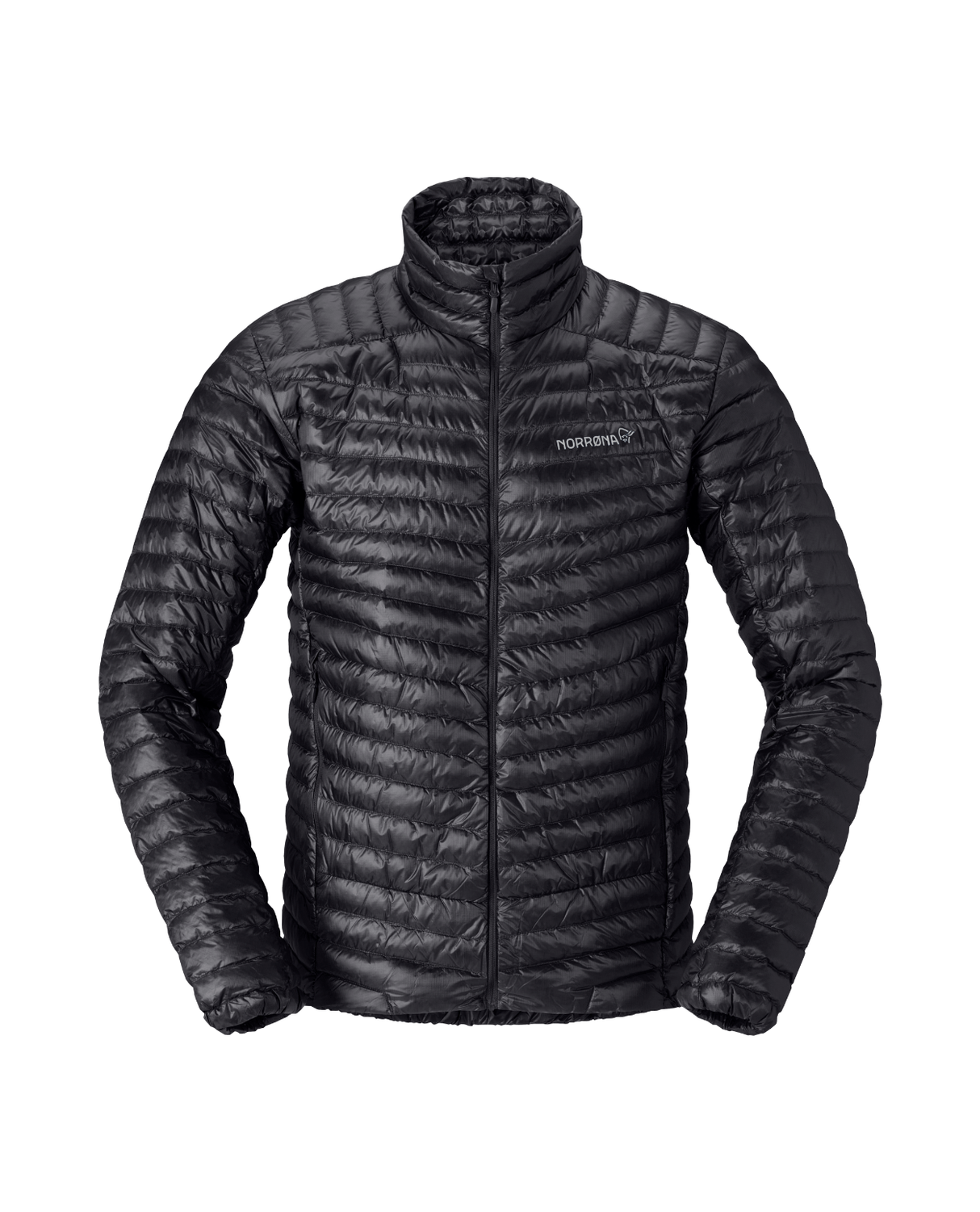 Norröna Men trollveggen down800 super light Jacket - Caviar Black - Alpingaraget
