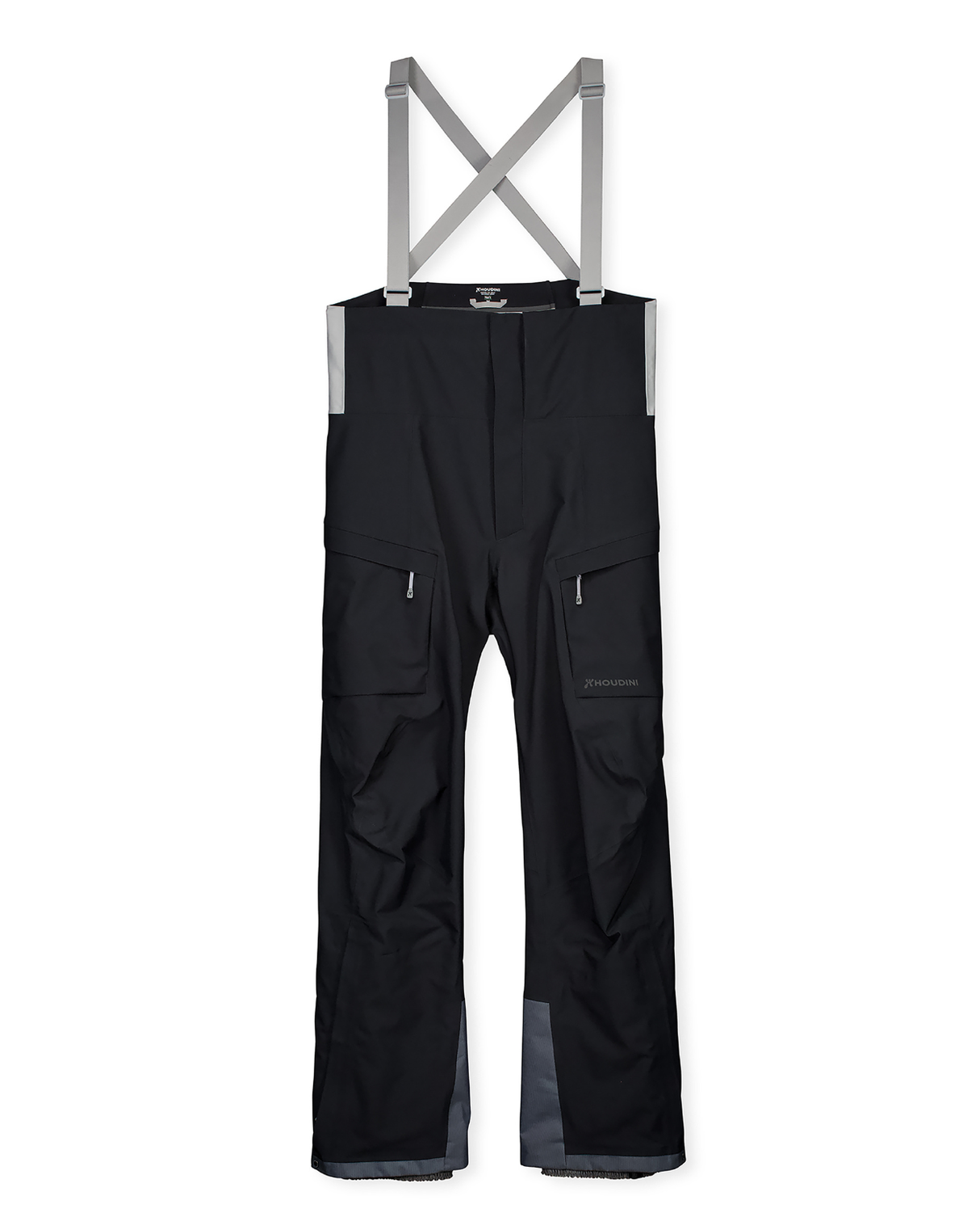 HOUDINI Mens Rollercoaster Bib Pants - True Black - Alpingaraget