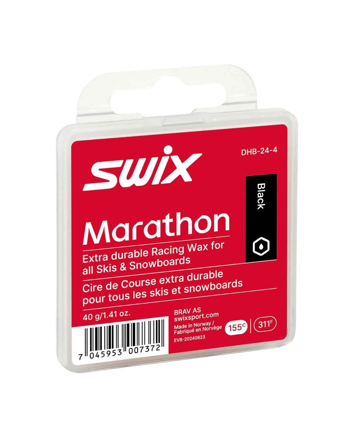 Swix Marathon Black 40g glidvalla - Valla - Alpingaraget