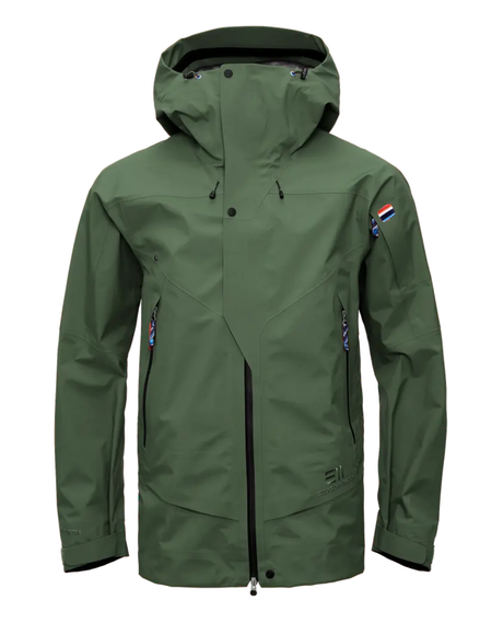 Elevenate Mens Pure Jacket - Bronze Green - Alpingaraget