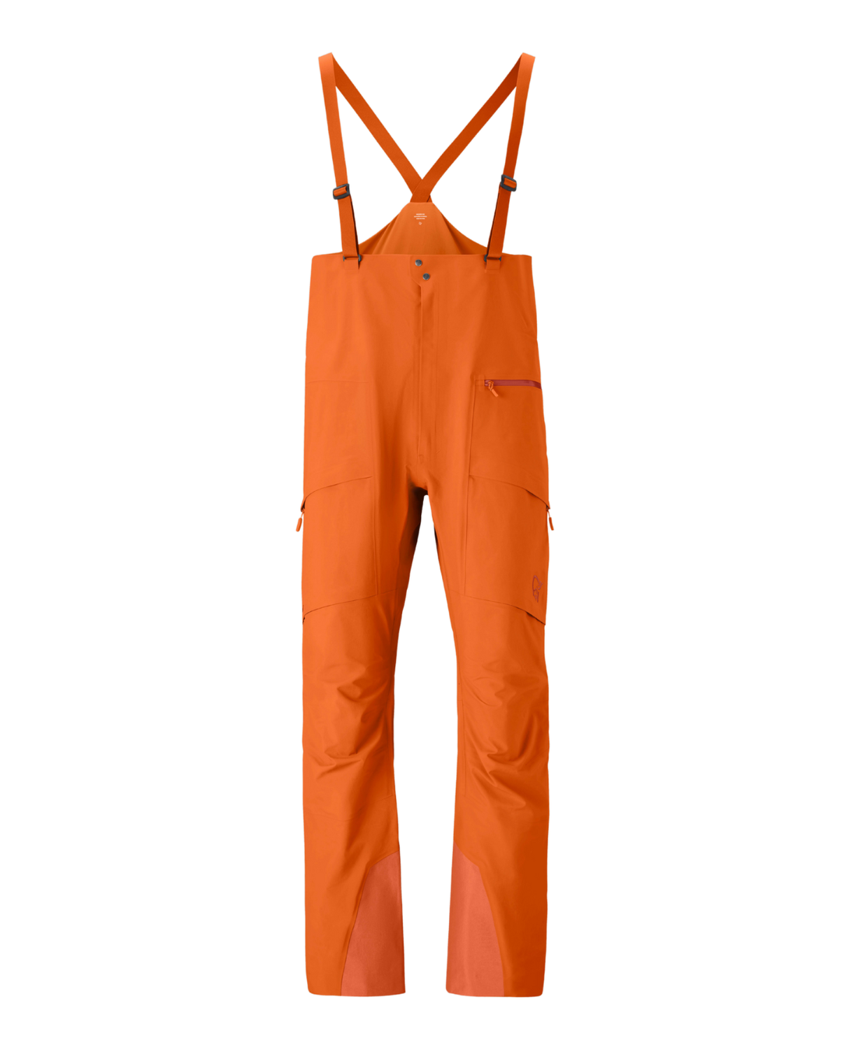 Norröna Men møre Gore-Tex Salopette - Gold Flame - Alpingaraget