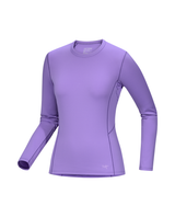 Arc'teryx Women Rho Crew - Aster - Alpingaraget