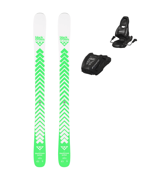 Black Crows Junius 25/26 med Marker Free 7 - Juniorskidor - Alpingaraget