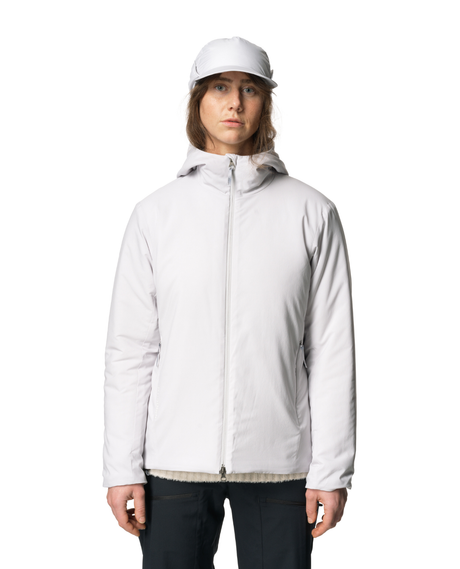 HOUDINI Womens Puff Up Insulated Houdi - A Touch Of Gray - Alpingaraget