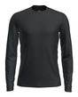 Icebreaker Men 200 Oasis Long Sleeve Crewe - Black - Alpingaraget