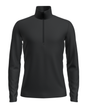 Icebreaker Men 260 Tech Long Sleeve Half Zip - Black - Alpingaraget