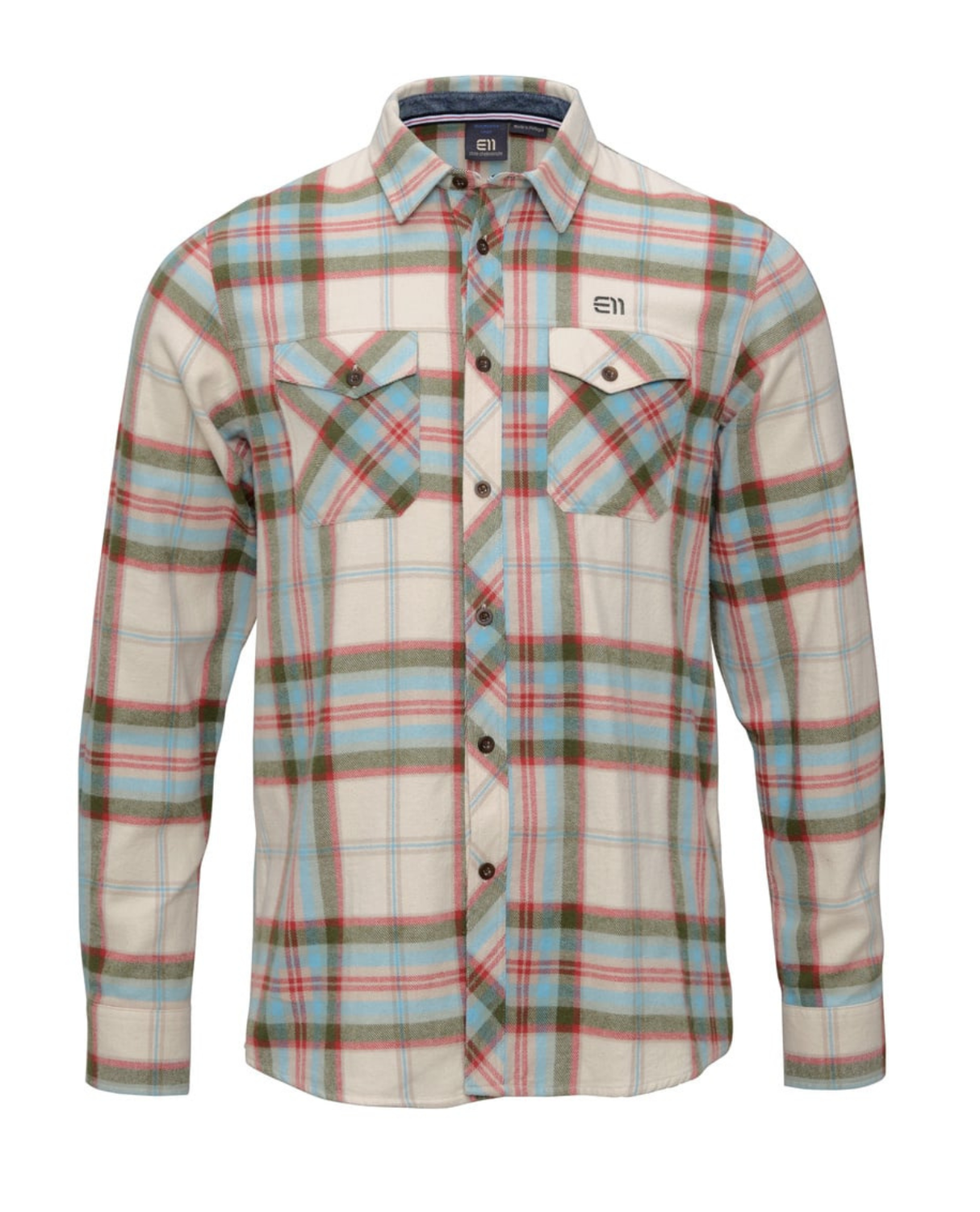 Elevenate Mens Cham Shirt - Ecru - Alpingaraget