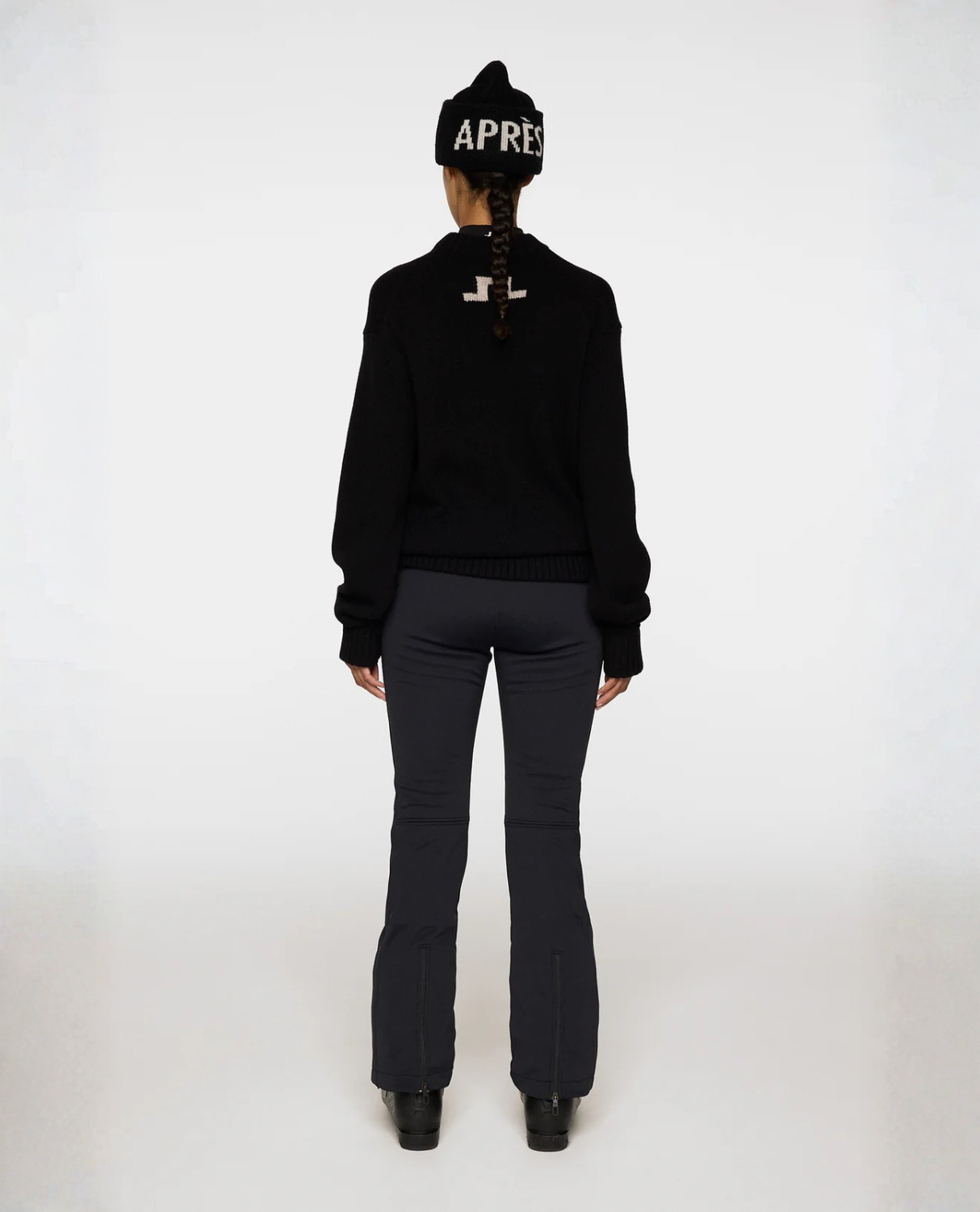 J.Lindeberg Women Stanford Softshell Ski Pant - Black - Alpingaraget