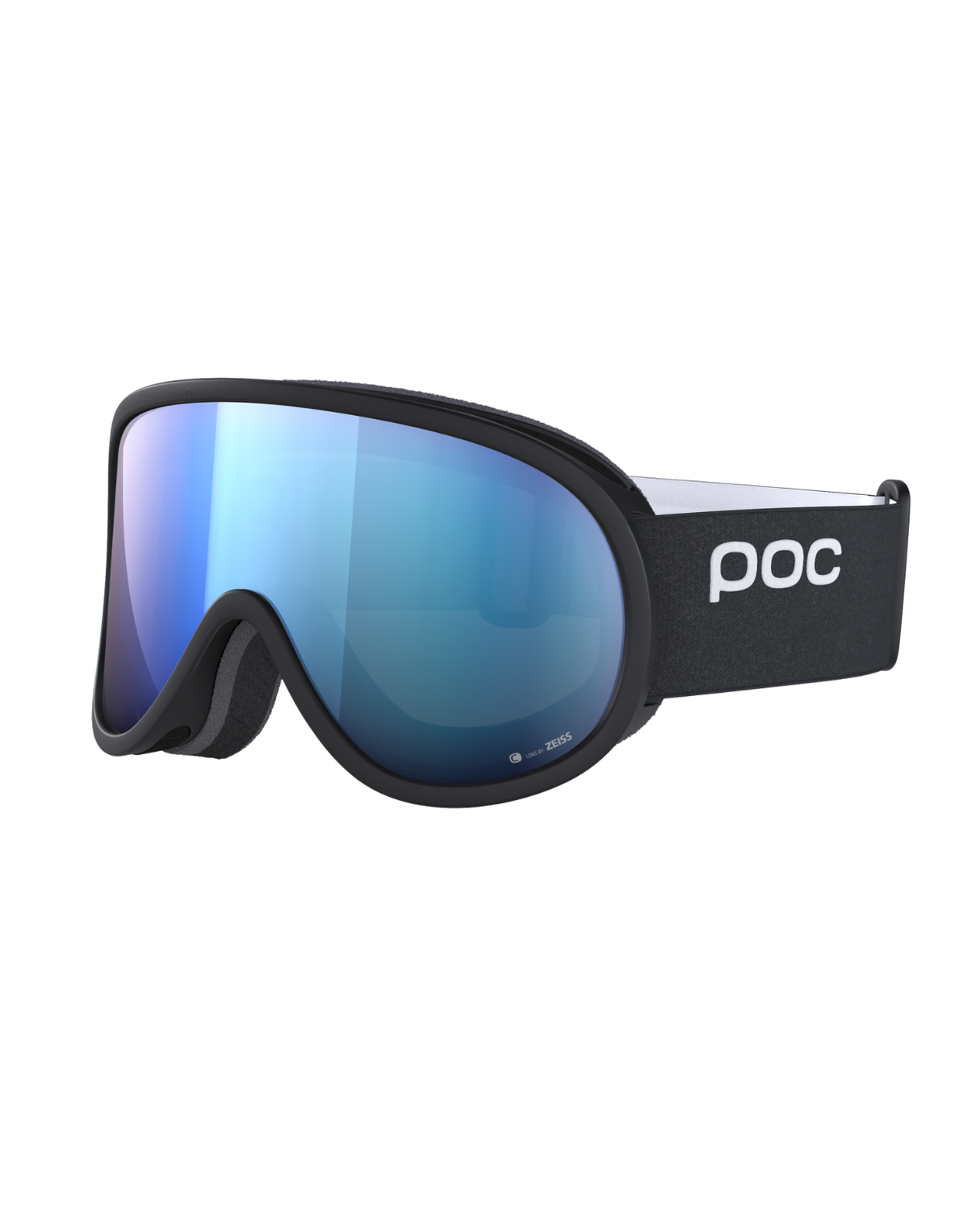 POC Retina Mid - Uranium Black/Partly Sunny Blue - Alpingaraget