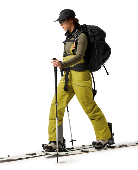 Arc'teryx Women Rush Bib Pant - Olive Moss - Alpingaraget